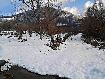 Veduta dalla valle dei Monti Mai