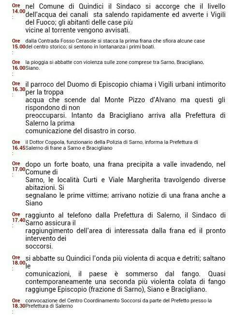 Cronistoria alluvione 1 Cronistoria alluvione 1