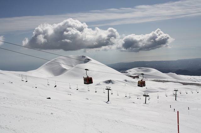 Il parco dell'Etna e la neve