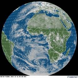 Classica immagine satellitare Eumetsat
