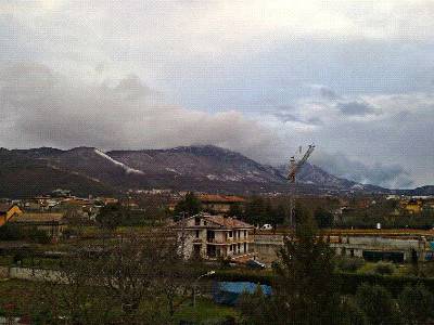 Valle di Calvagnola ben imbiancata il 28 Gennaio 2015