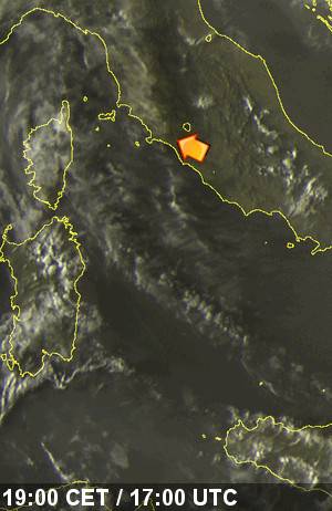 Immagine satellitare 31 Marzo 2014