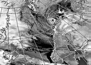 Un vortice scandinavo (Polar Low)