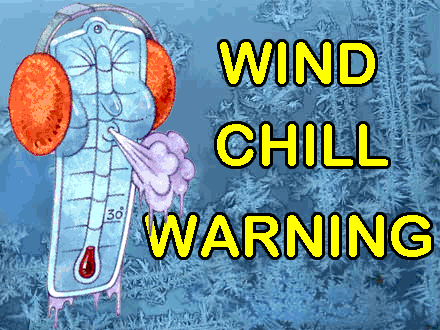 Simpatico disegno sul Wind Chill