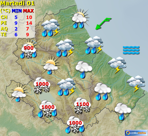 Previsioni Meteo Abruzzo