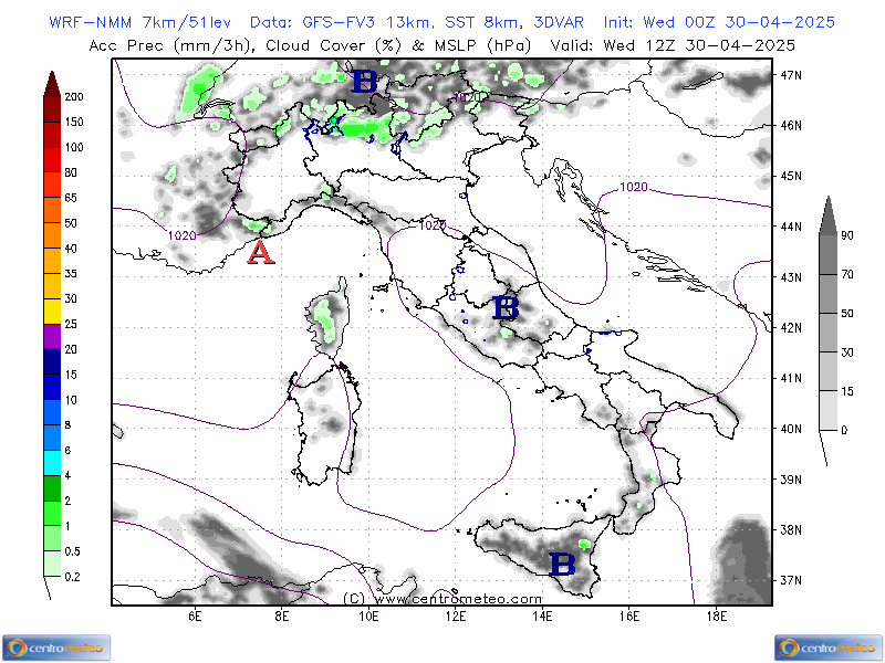 MSLP-3hPrec