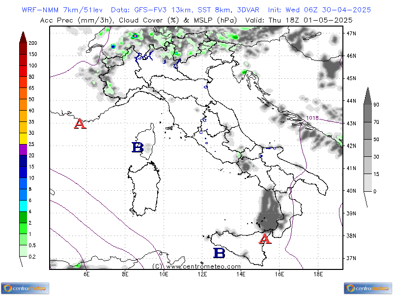 MSLP-3hPrec