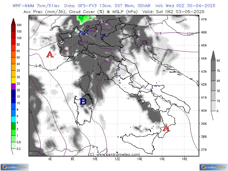 MSLP-3hPrec