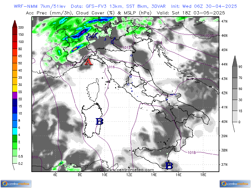 MSLP-3hPrec