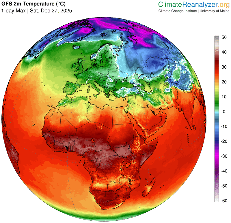 Temperature in Africa