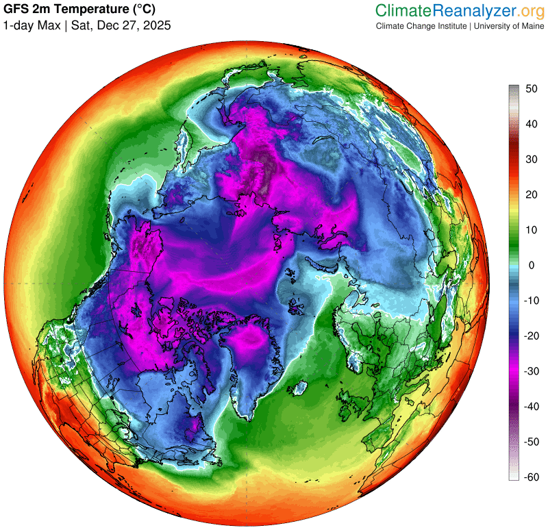 Temperature in Alaska