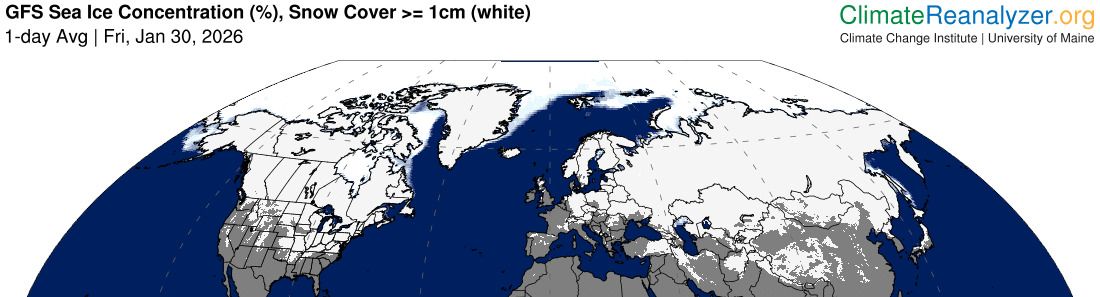 Snowcover 30 Gennaio 2026